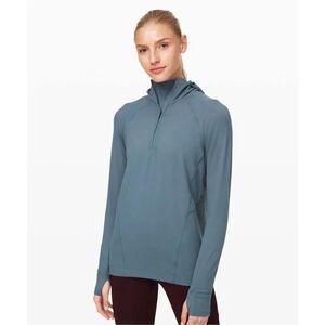 Womens Lululemon Warm Stabilizer 1/2 Zip Hoodie